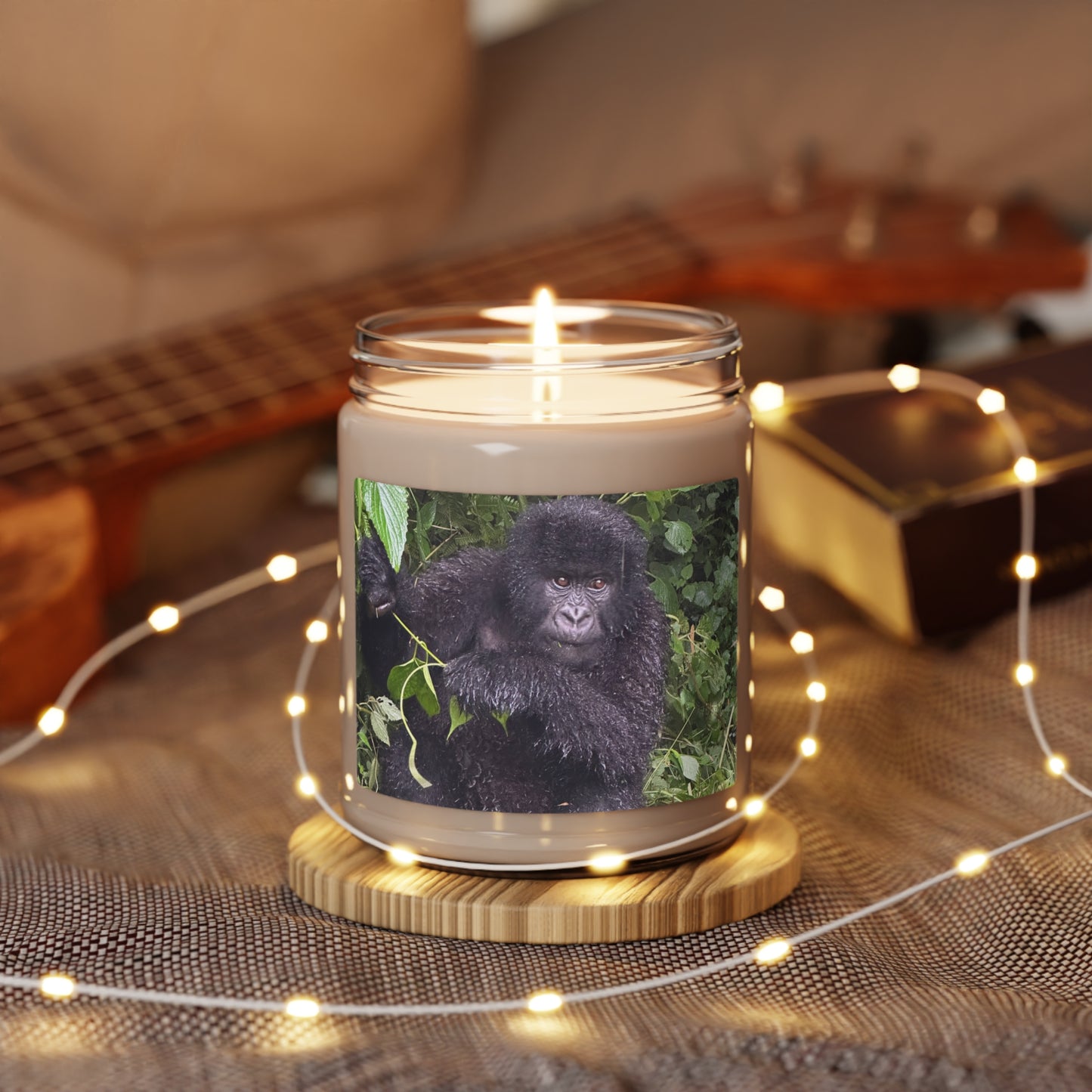 Baby gorilla Scented Soy Candle, 9oz