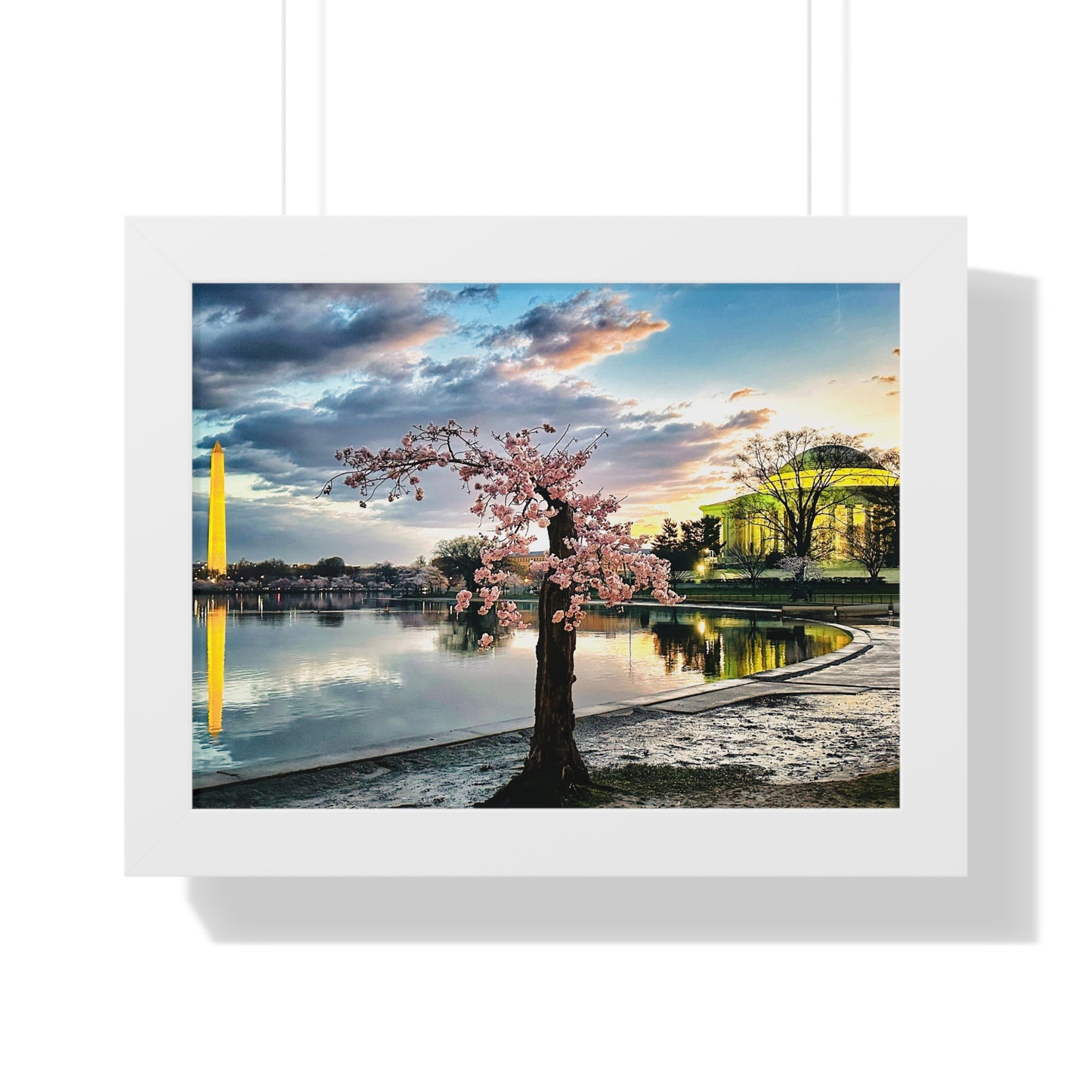 Stumpy Memorial Framed Horizontal Poster