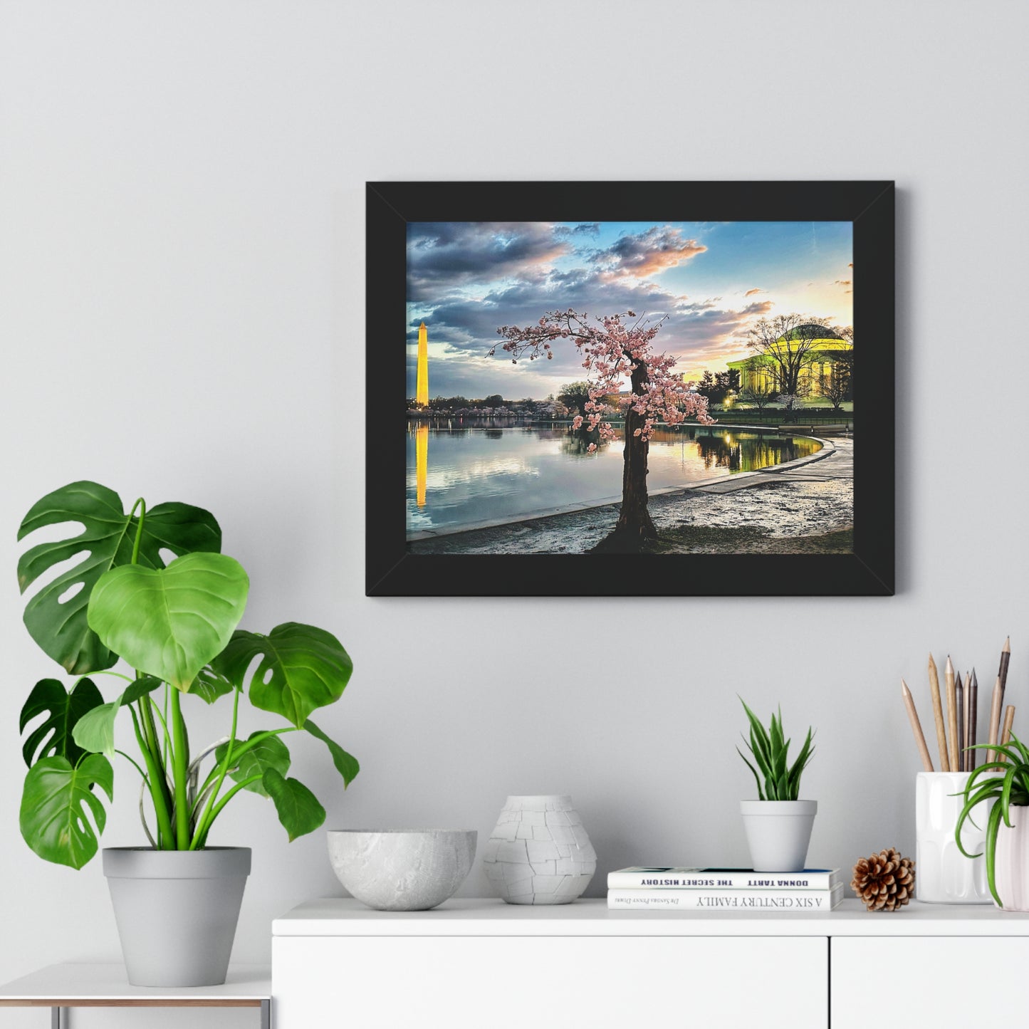 Stumpy Memorial Framed Horizontal Poster