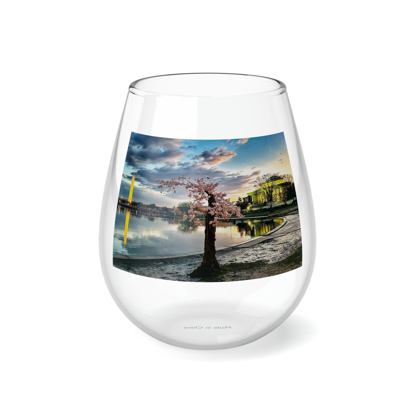 Stumpy Stemless Wine Glass, 11.75oz