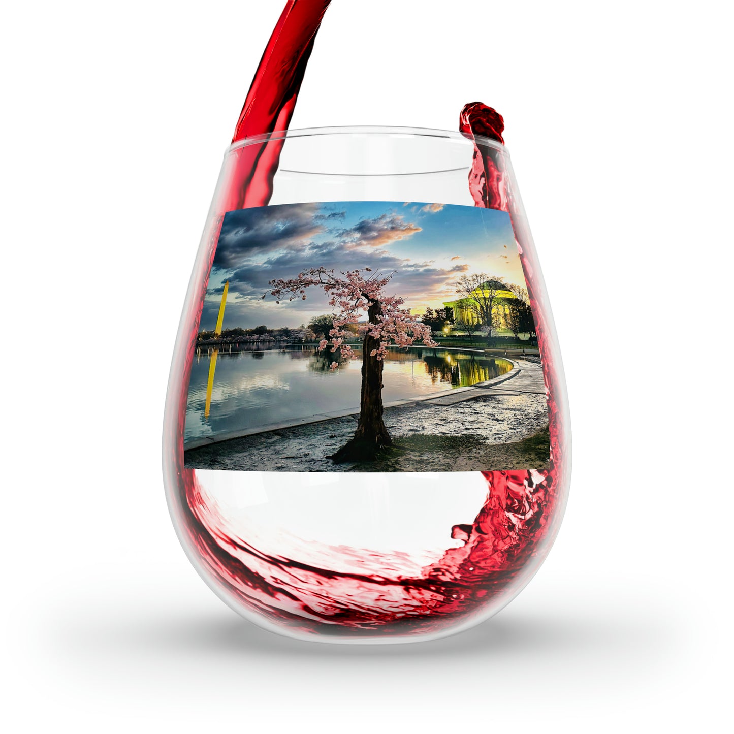 Stumpy Stemless Wine Glass, 11.75oz