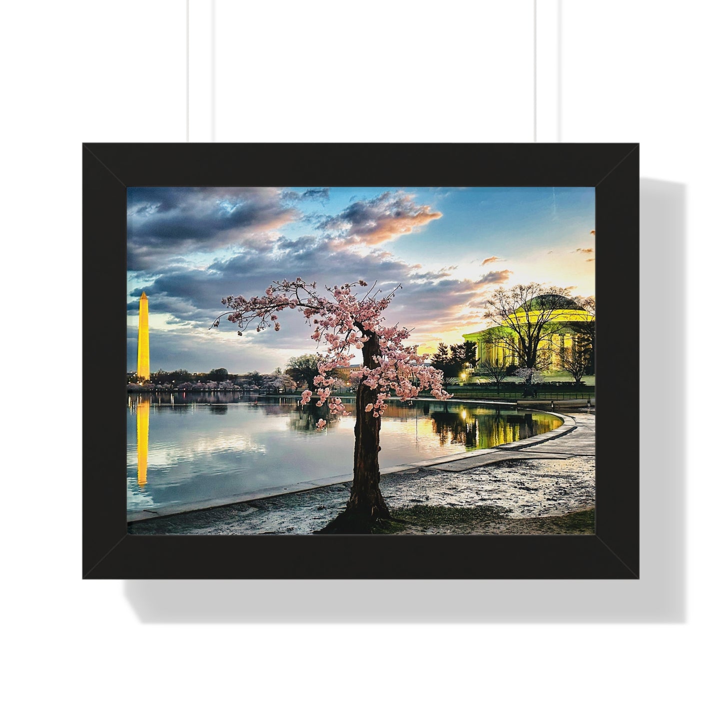 Stumpy Memorial Framed Horizontal Poster