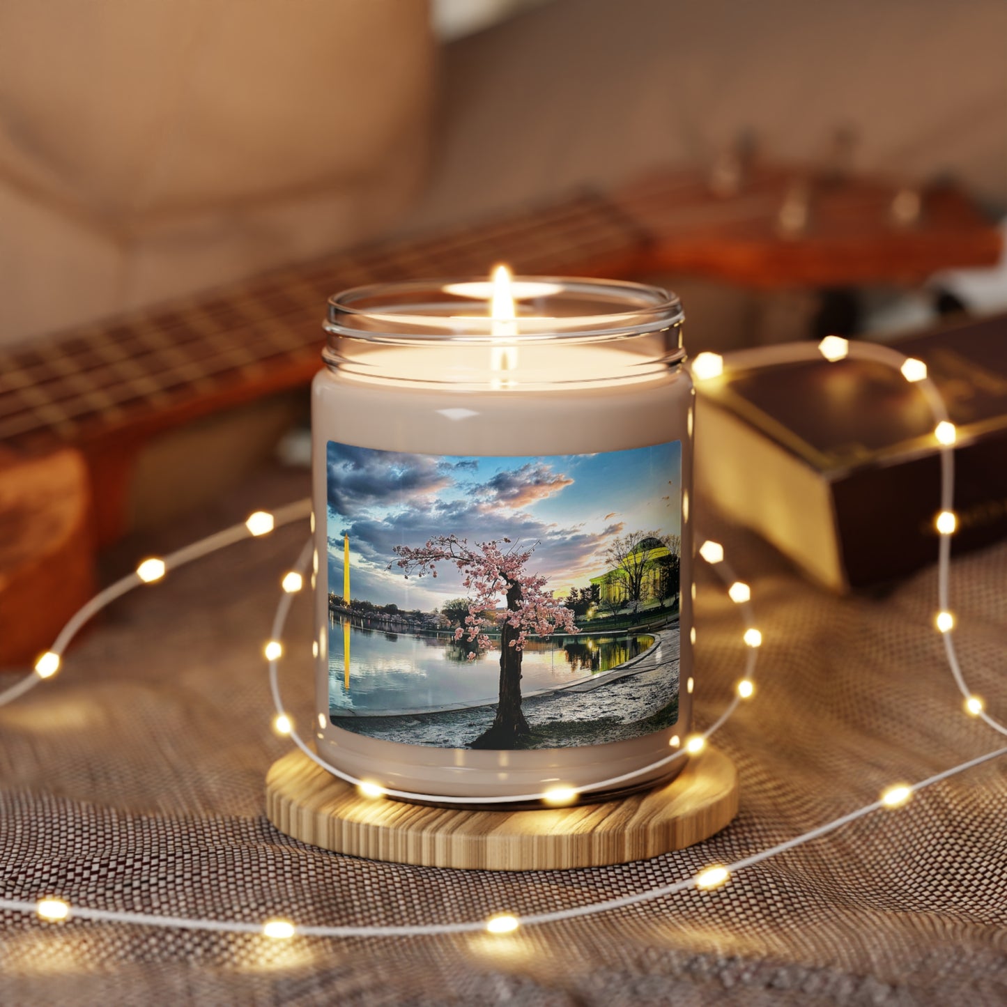 Stumpy Scented Soy Candle, 9oz