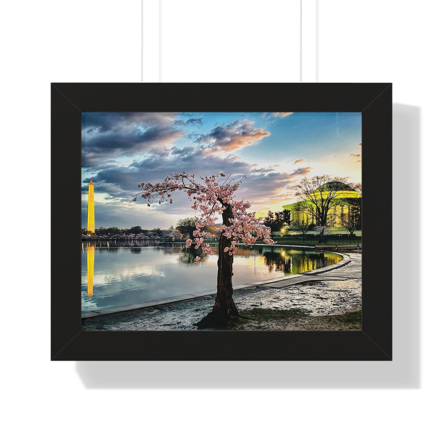 Stumpy Memorial Framed Horizontal Poster