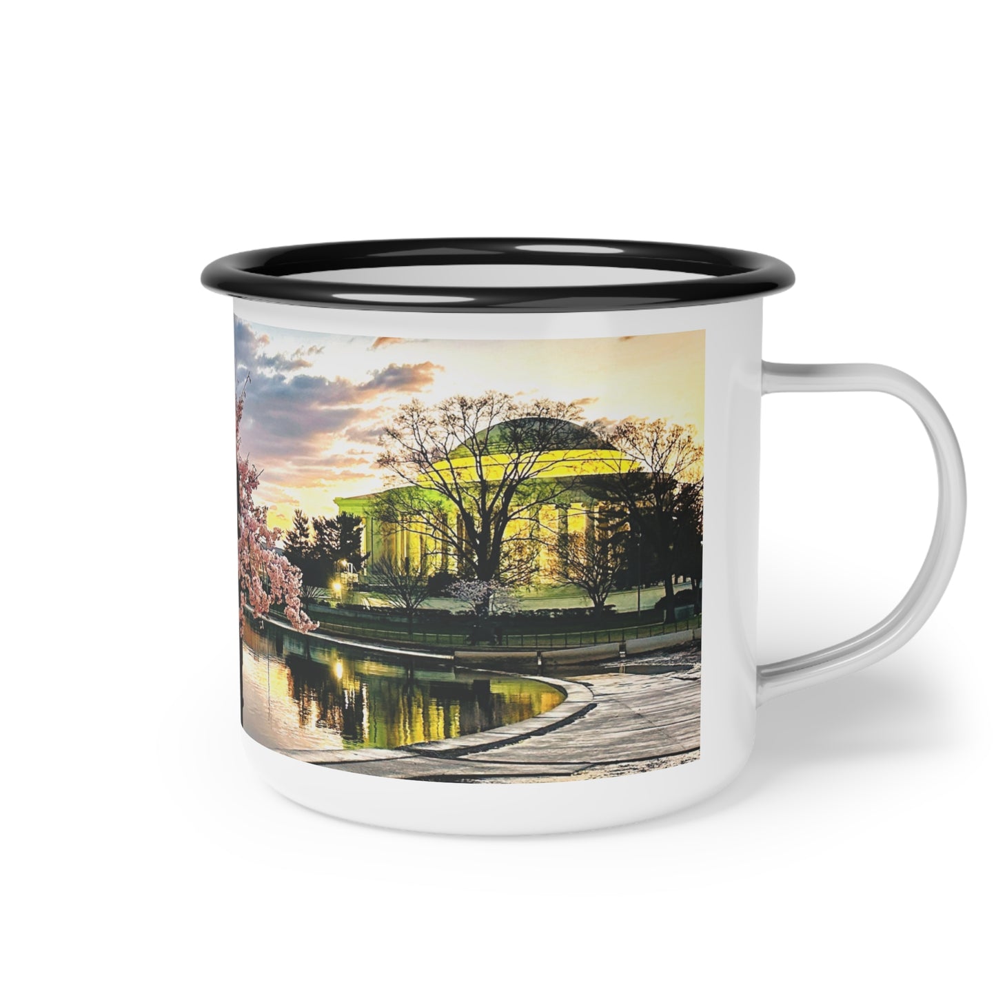 Stumpy Memorial Enamel Camp Cup