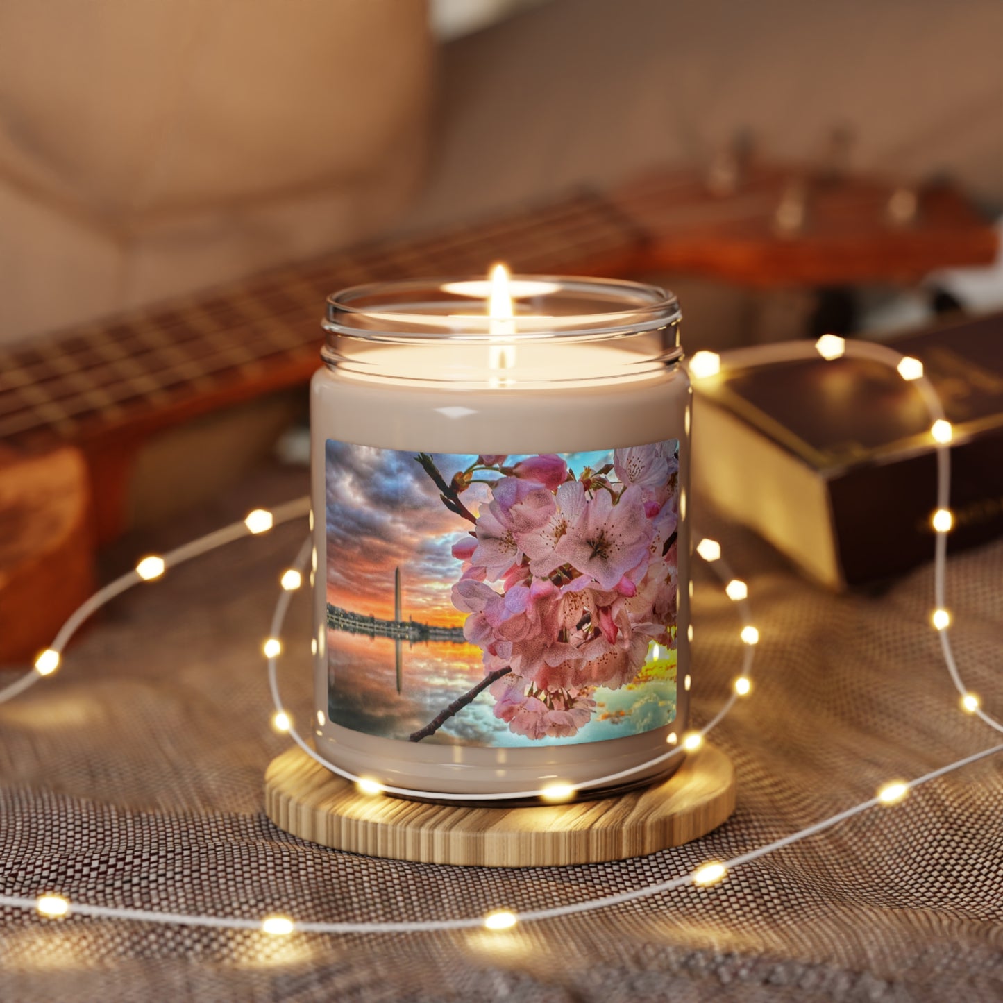 Cherry Blossom 2024 Scented Soy Candle, 9oz