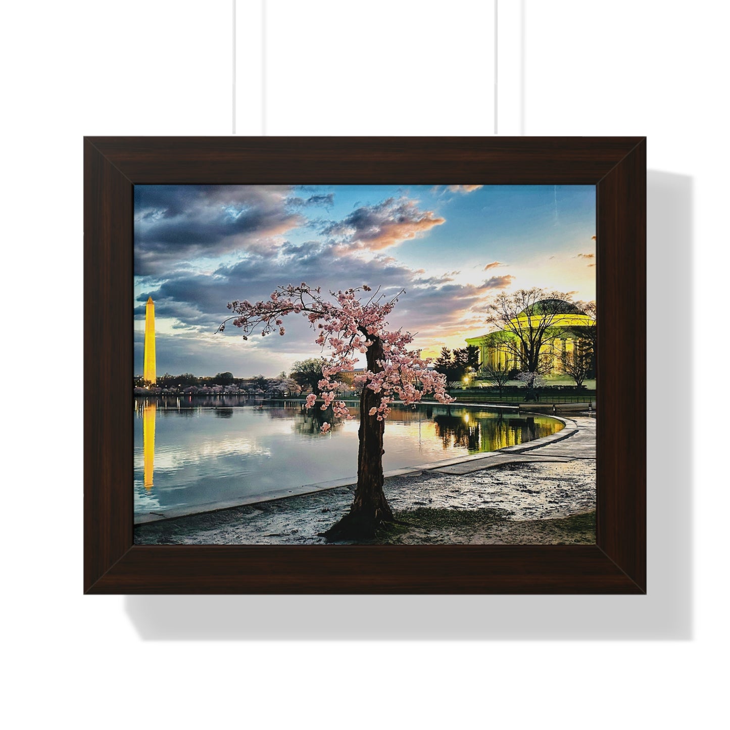 Stumpy Memorial Framed Horizontal Poster