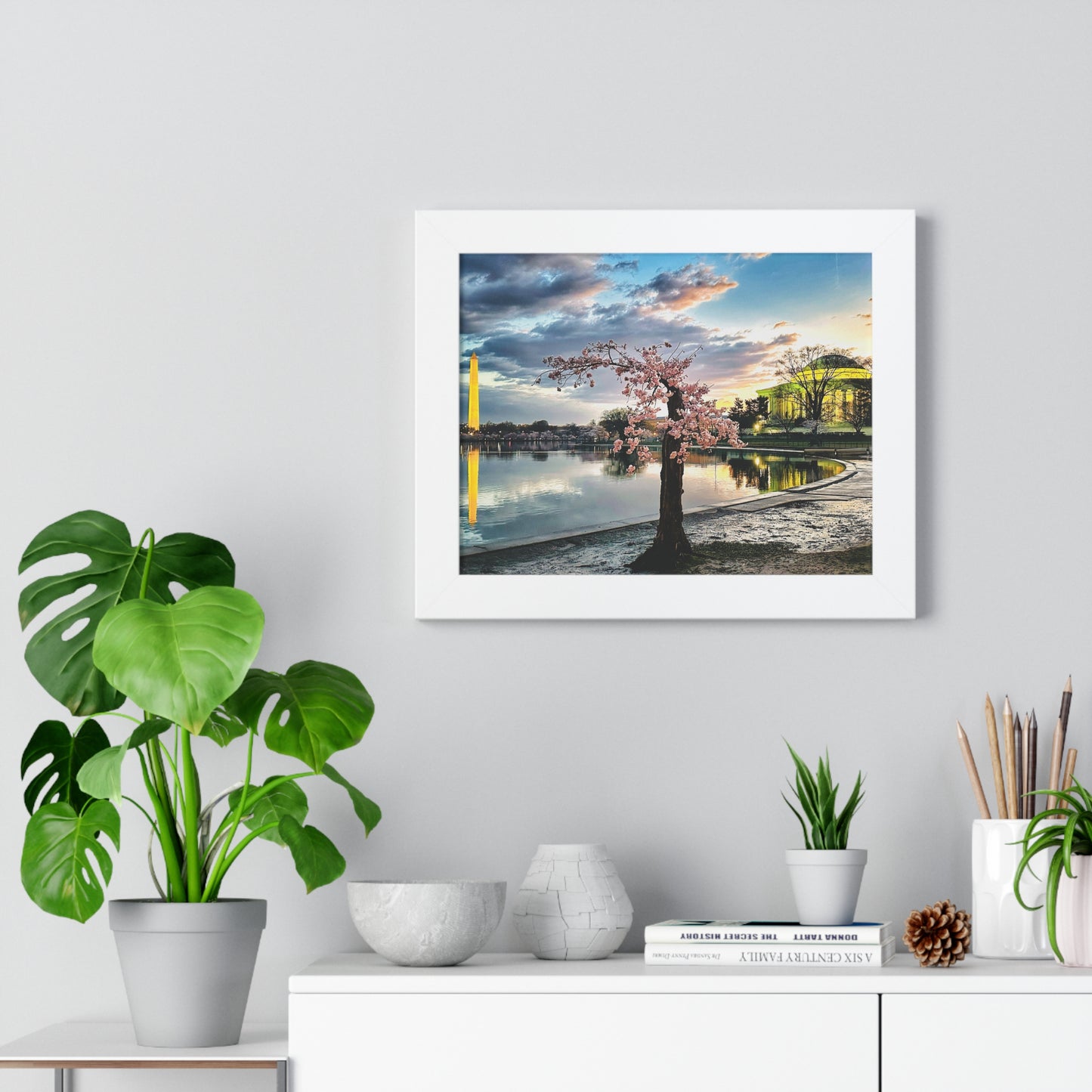 Stumpy Memorial Framed Horizontal Poster