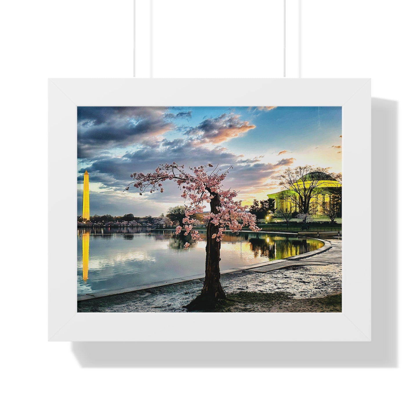 Stumpy Memorial Framed Horizontal Poster