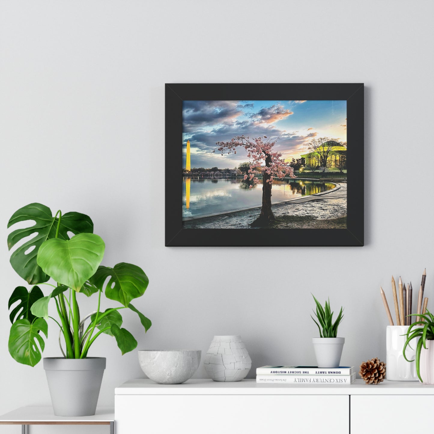 Stumpy Memorial Framed Horizontal Poster