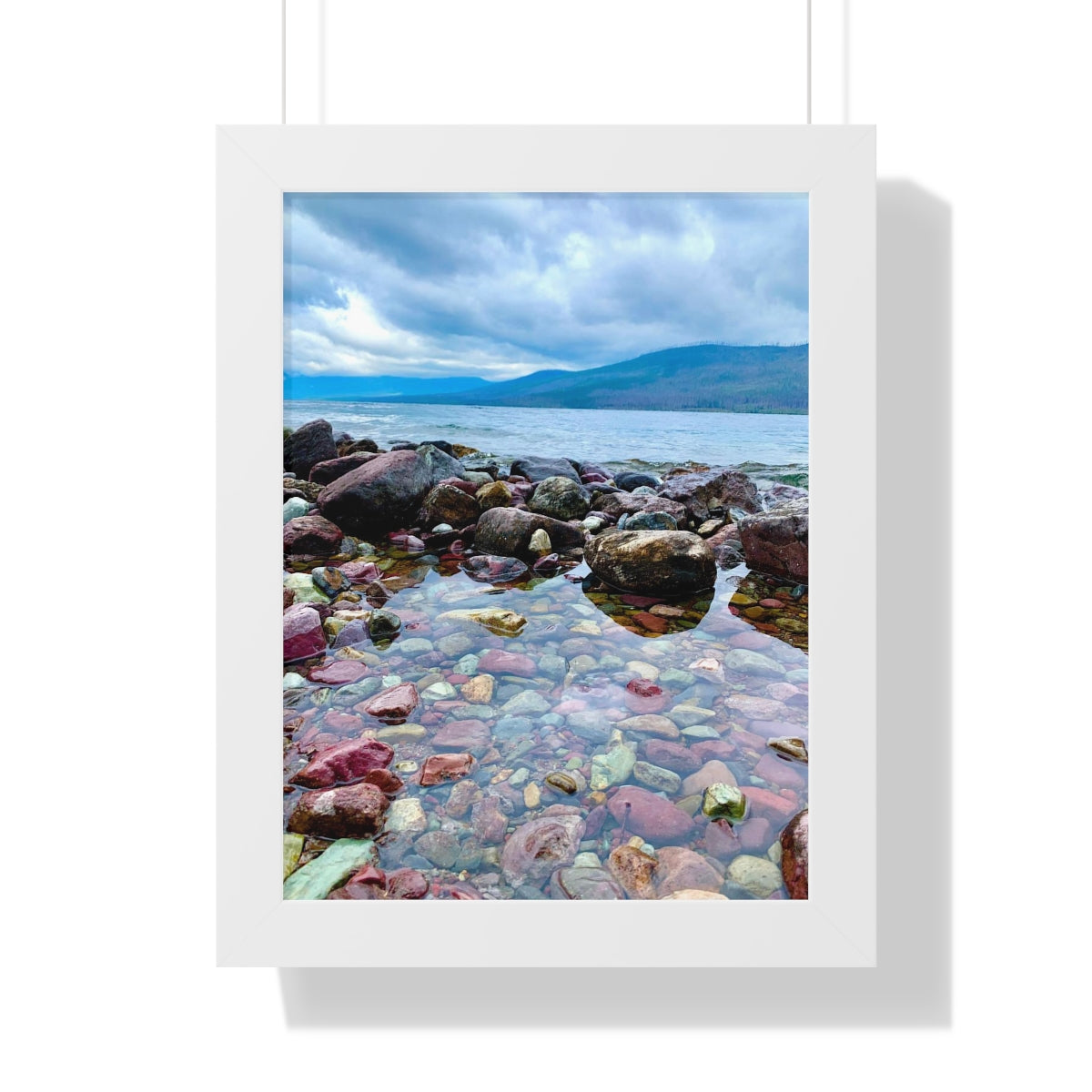 McDonald Rocks Framed Vertical Poster