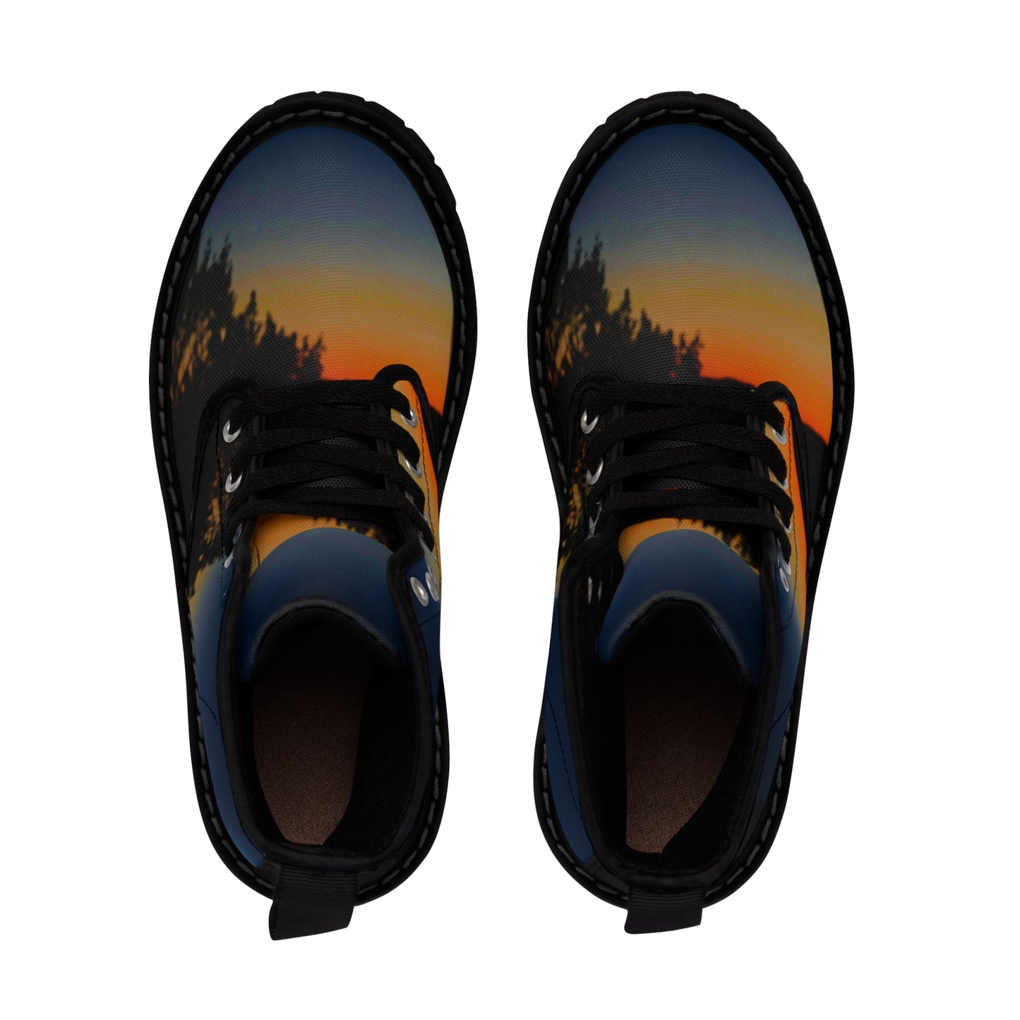 Night Sky Women's Canvas Boots