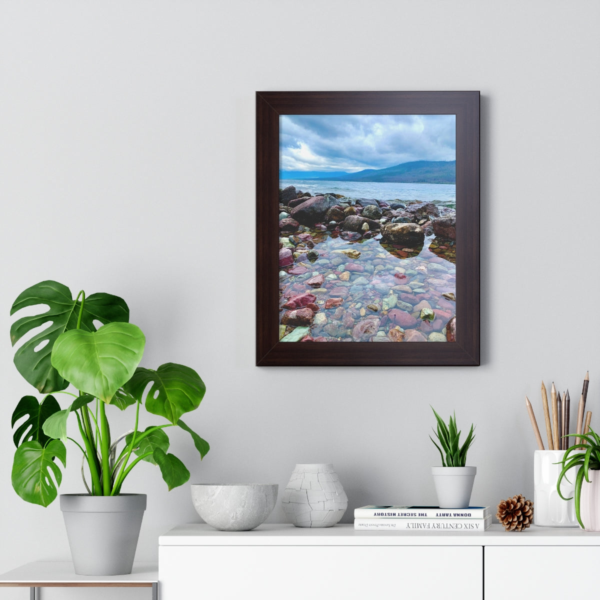 McDonald Rocks Framed Vertical Poster