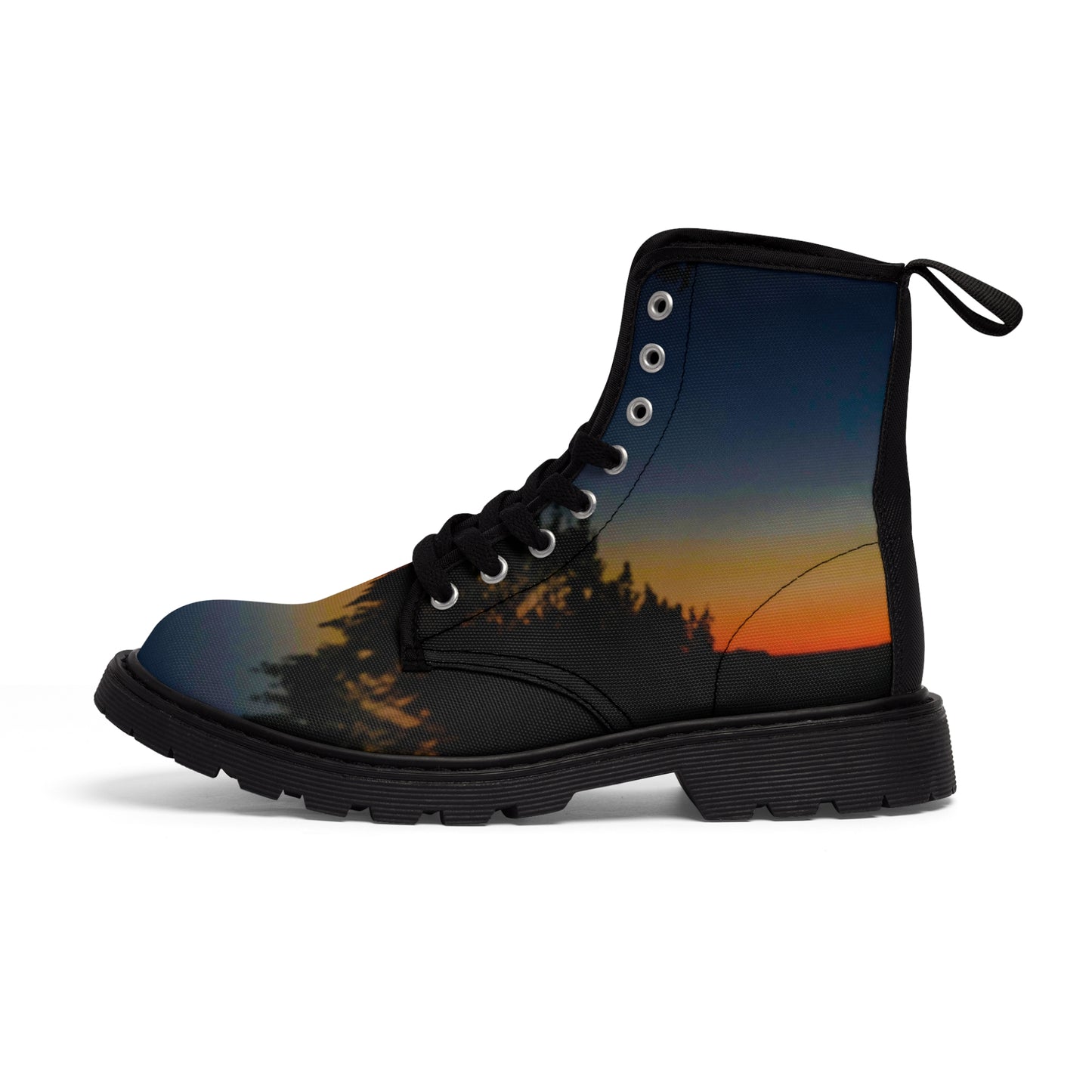 Night Sky Women's Canvas Boots