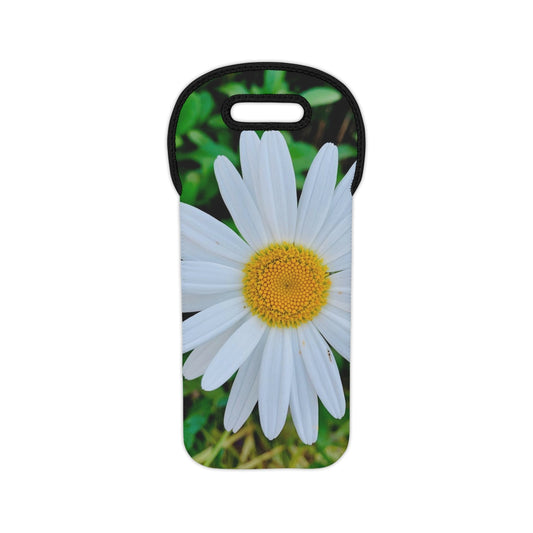 Flower Wine Tote Bag