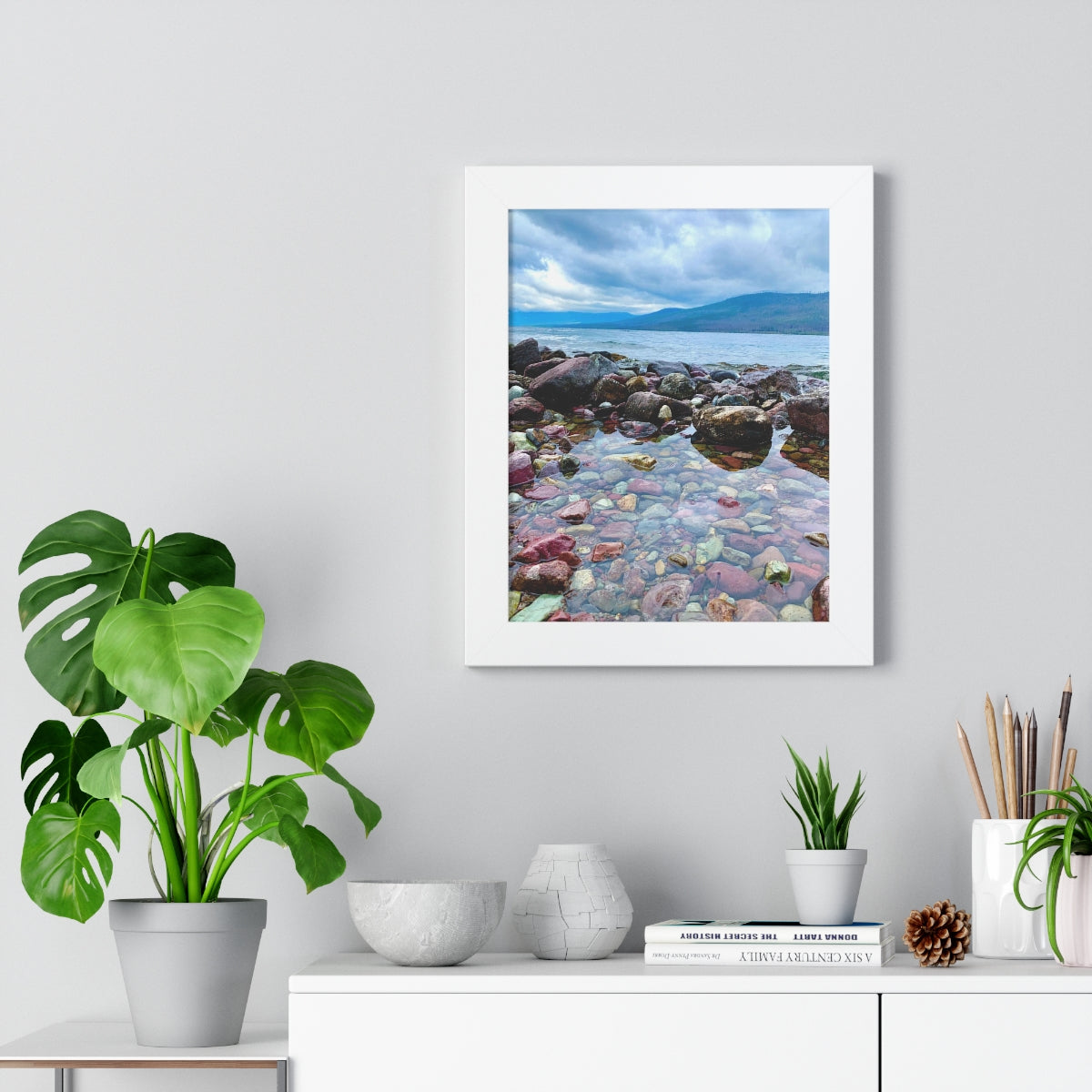 McDonald Rocks Framed Vertical Poster